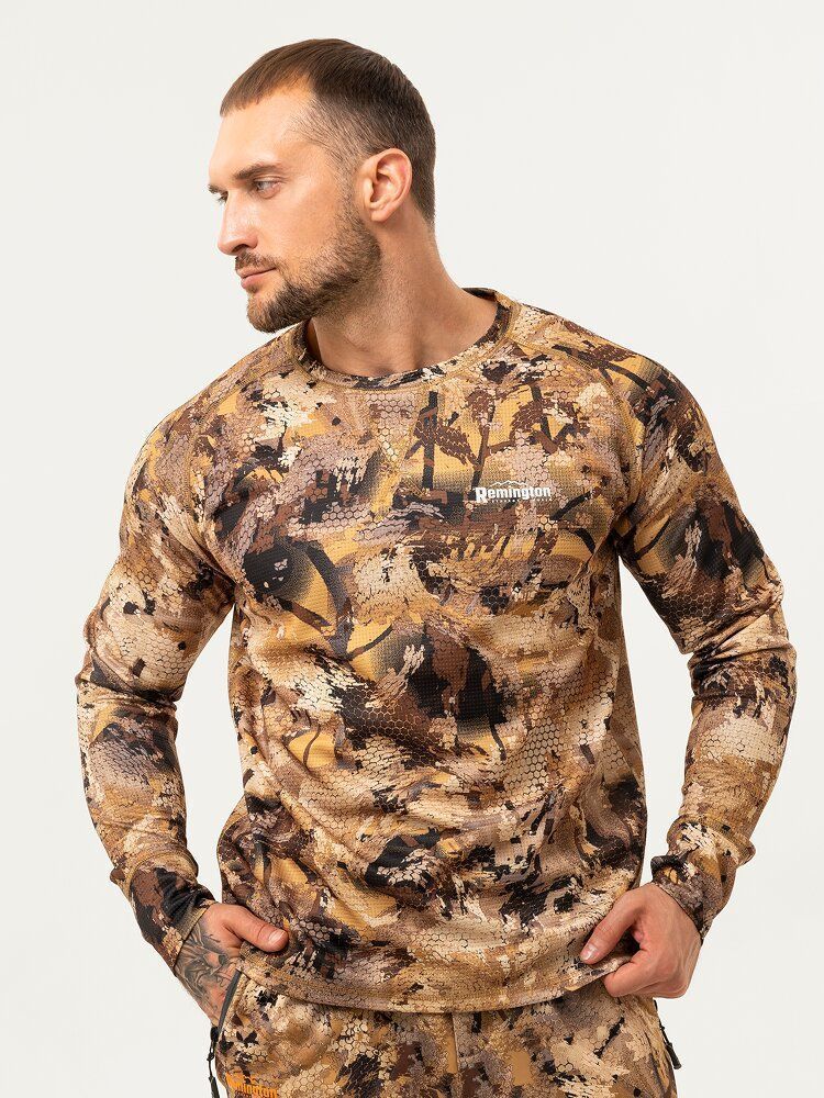Футболка Remington Blend Shirt Yellow Waterfowl Honeycombs