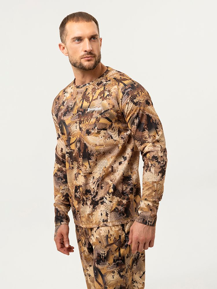 Футболка Remington Blend Shirt Yellow Waterfowl Honeycombs