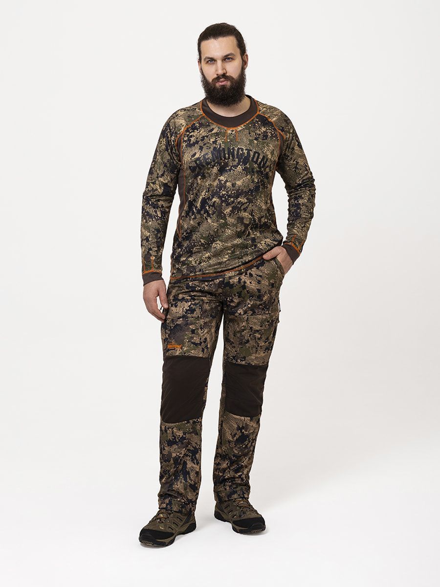 Лонгслив Remington Inside Fit Shirt Green Forest