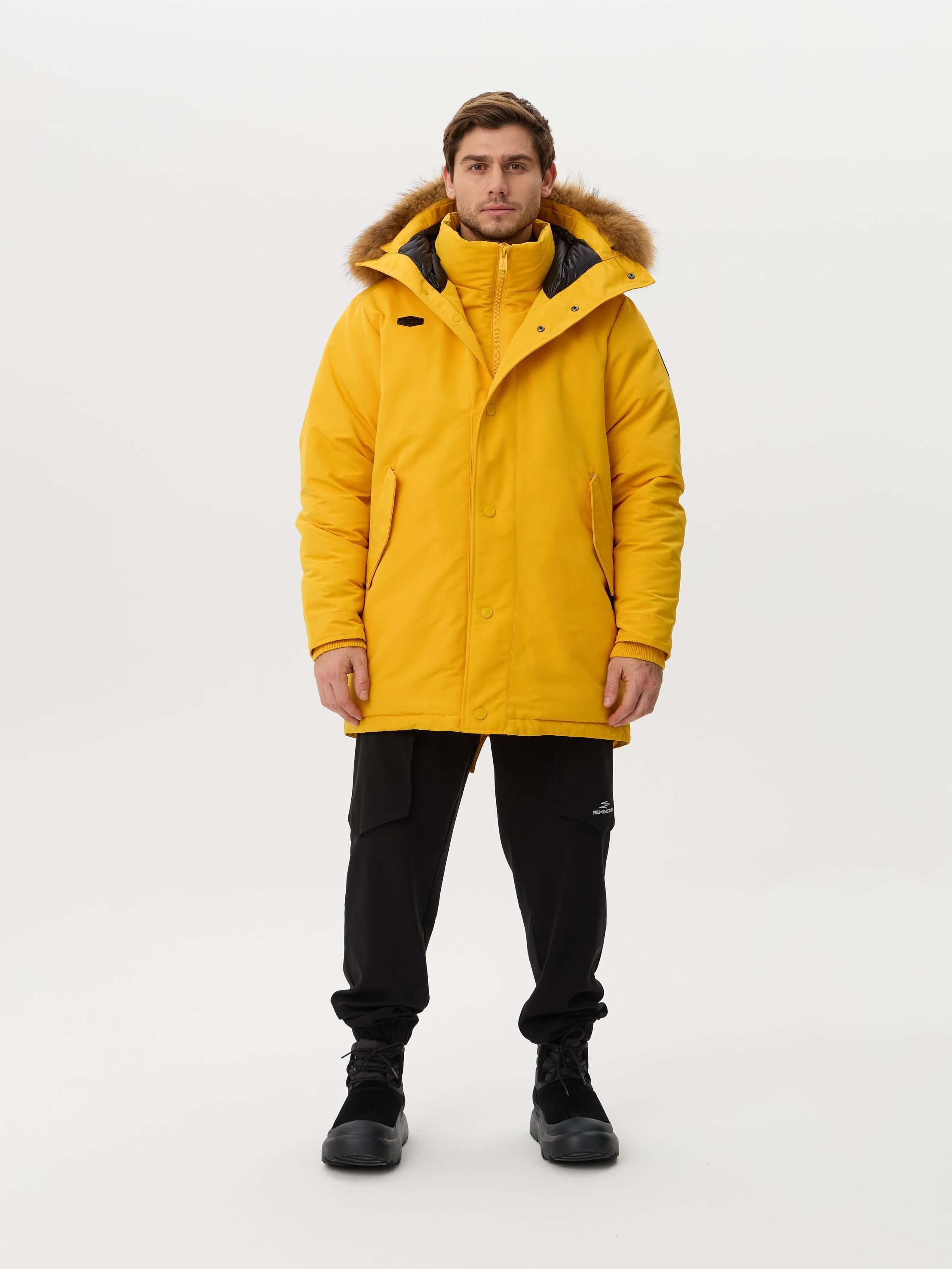 Куртка парка мужская Remington WM1 Yellow