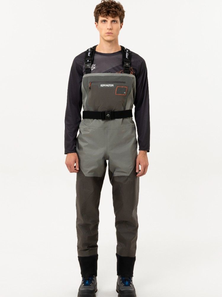 Рыболовные вейдерсы забродные Remington Fishing Rivers Black / Grey
