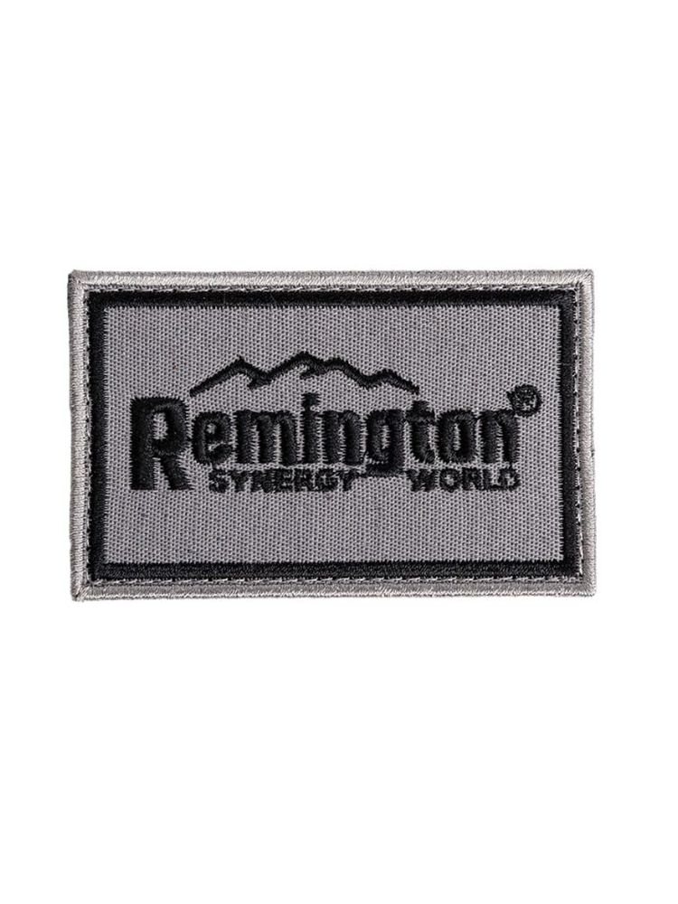 Шеврон Remington HUNTING CLUB ORIGINAL (Gray/black, 8,5*5 cm,H)