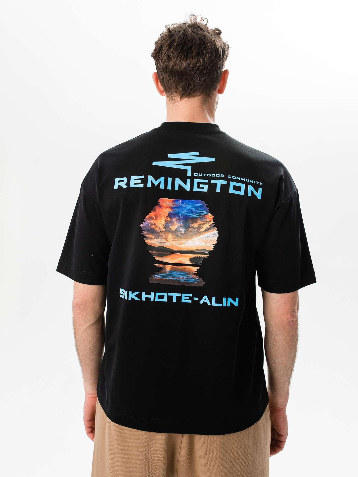 Футболка мужская Remington Sunset View Black