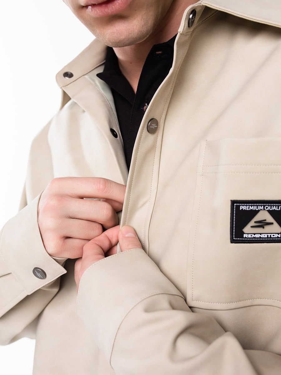 Куртка-рубашка мужская Remington Sandy Light Beige