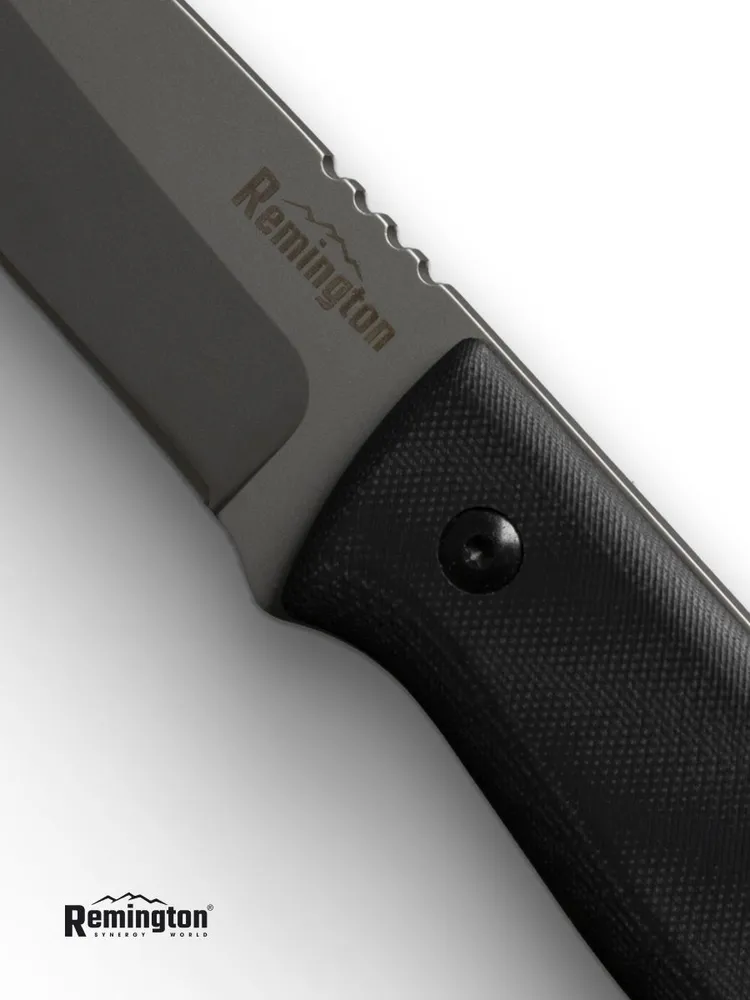 Нож туристический с фикс. лезвием Remington Sentinel Black