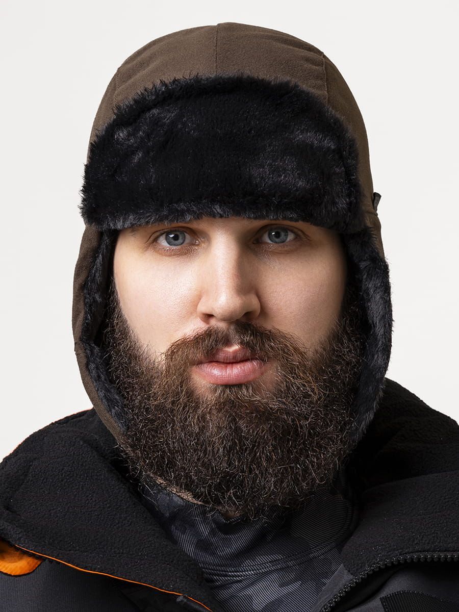 Шапка-ушанка Remington North Ice Brown, фото, цена