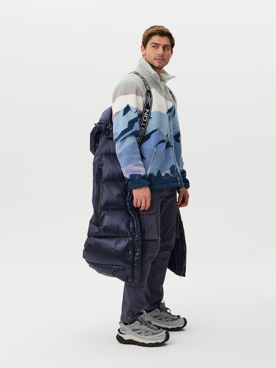 Пальто пуховое мужское Remington DOW3 Hydron Blue