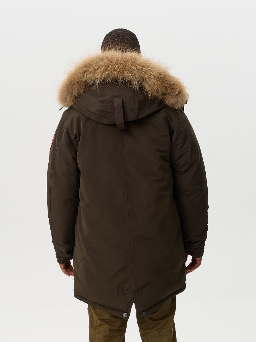 Куртка парка мужская Remington WM1 Brown