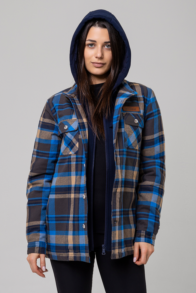 Куртка-рубашка утеплённая Remington City Walk Blue, фото, цена