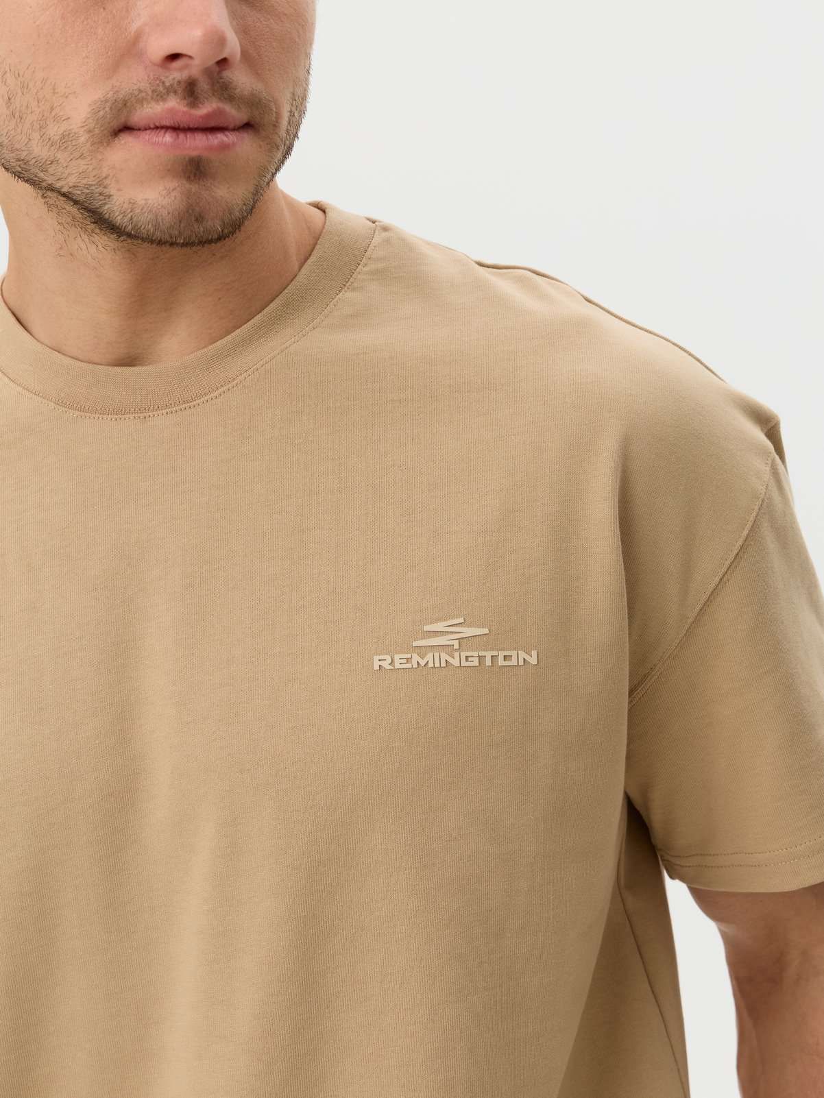 Футболка мужская Remington Casual Beige