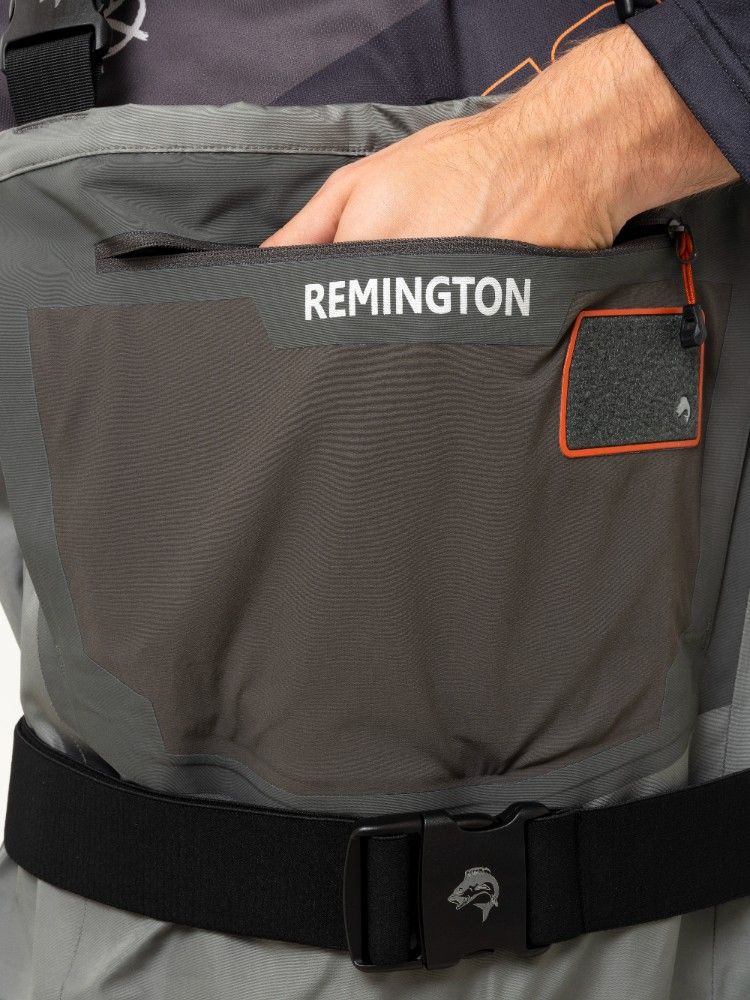 Рыболовные вейдерсы забродные Remington Fishing Rivers Black / Grey