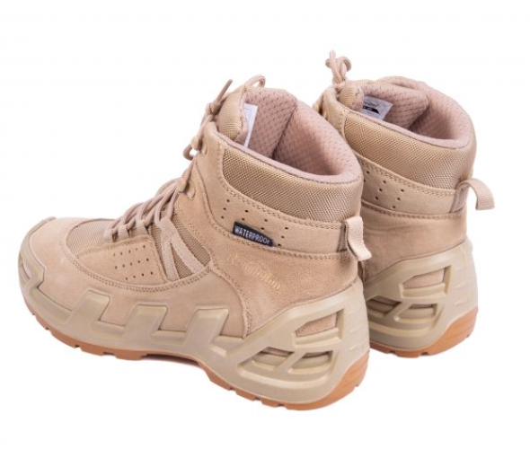 Как не промочить ноги в походе: преимущества ботинок Remington Boots Military Style Beige