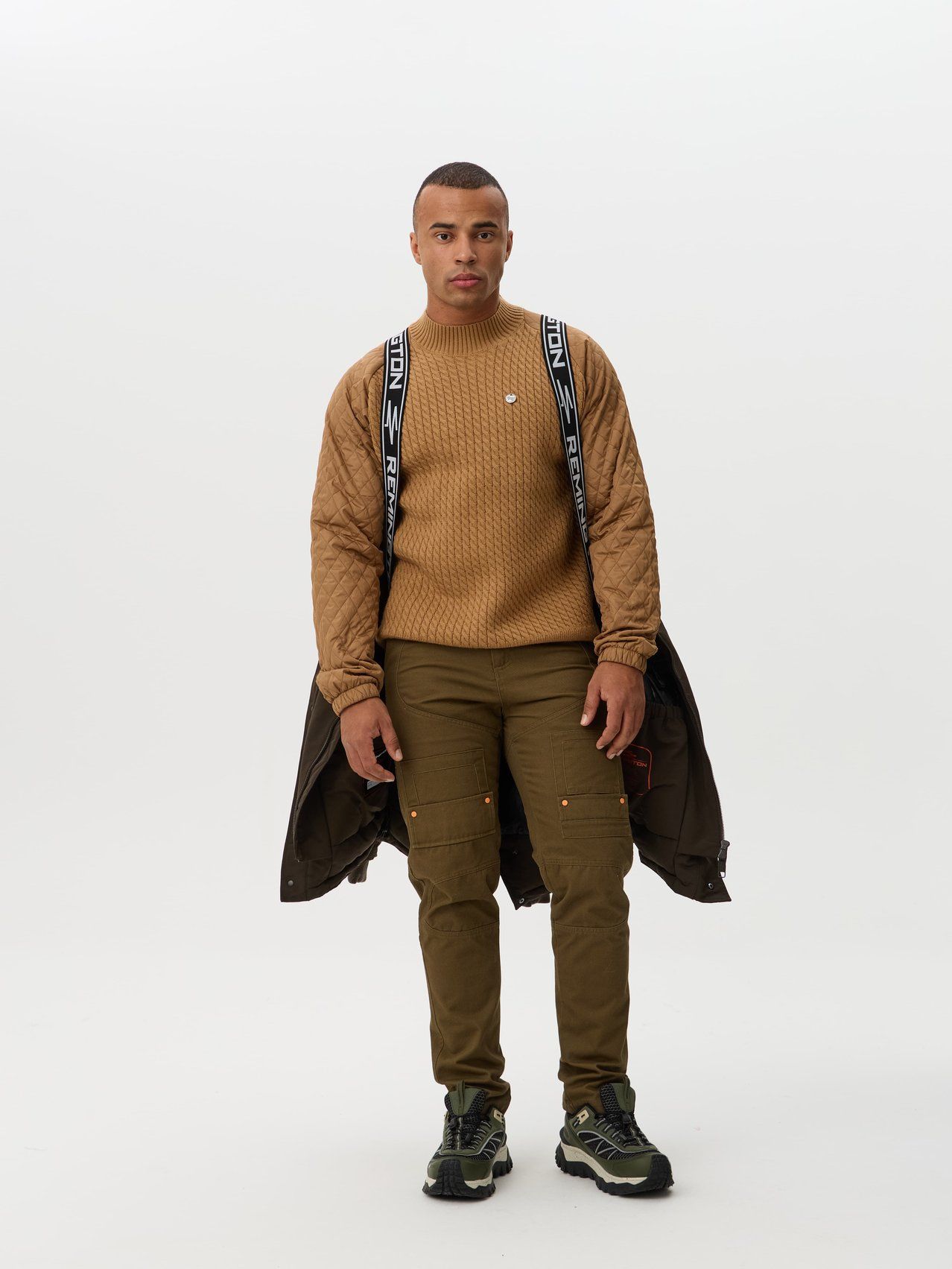 Куртка парка мужская Remington WM1 Brown