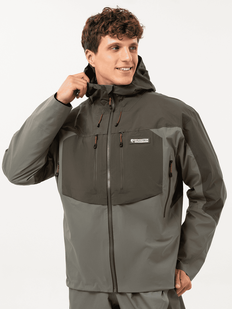 Куртка рыболовная демисезонная Remington Fishing Rivers Black/Grey