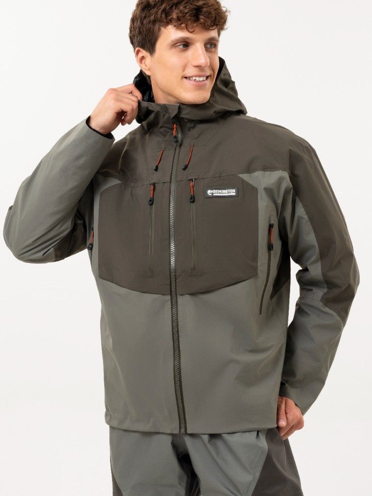 Куртка рыболовная демисезонная Remington Fishing Rivers Black/Grey
