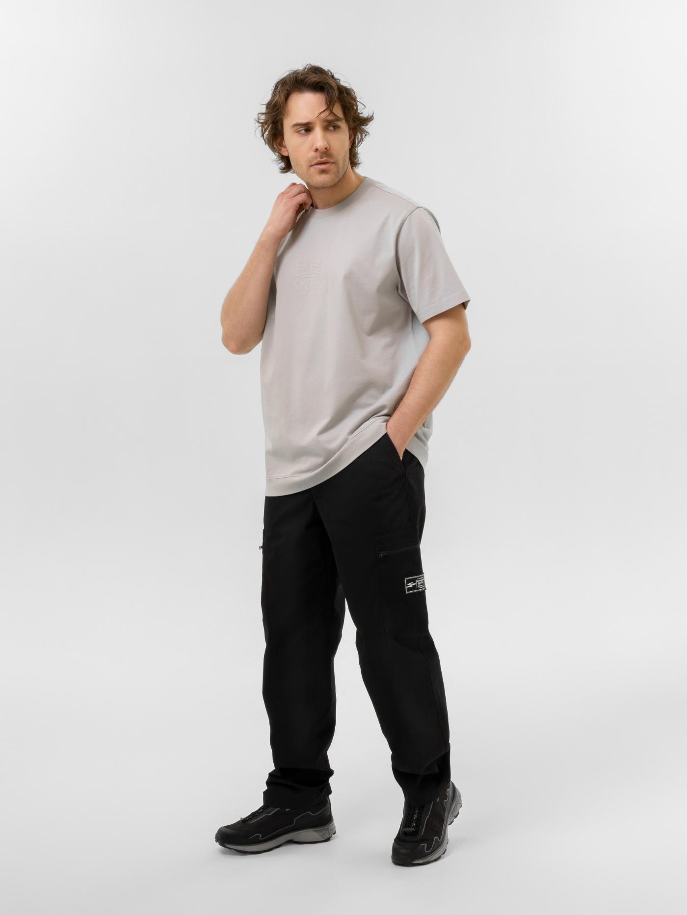 Футболка мужская Remington Casual REM Light Grey