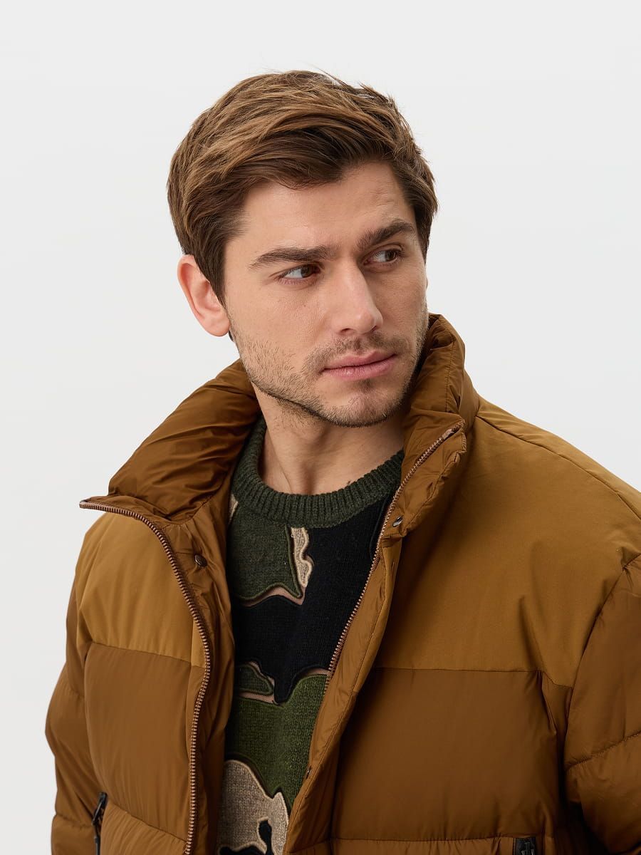 Пальто пуховое мужское Remington DOW2 Anthracene Brown