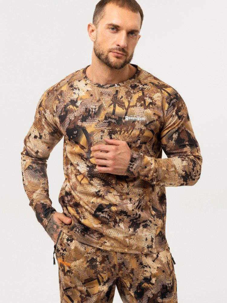 Футболка Remington Blend Shirt Yellow Waterfowl Honeycombs