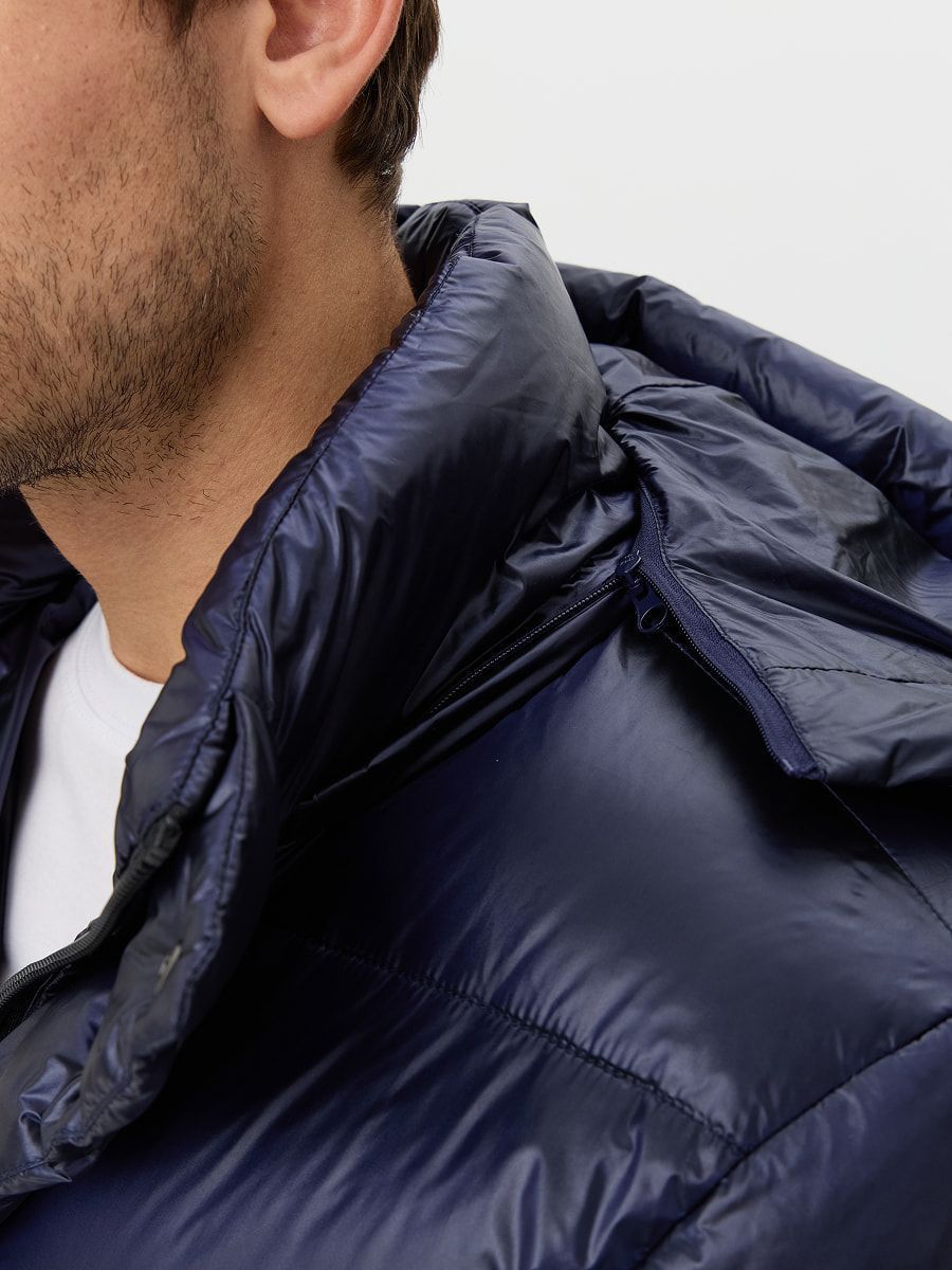 Пальто пуховое мужское Remington DOW3 Hydron Blue