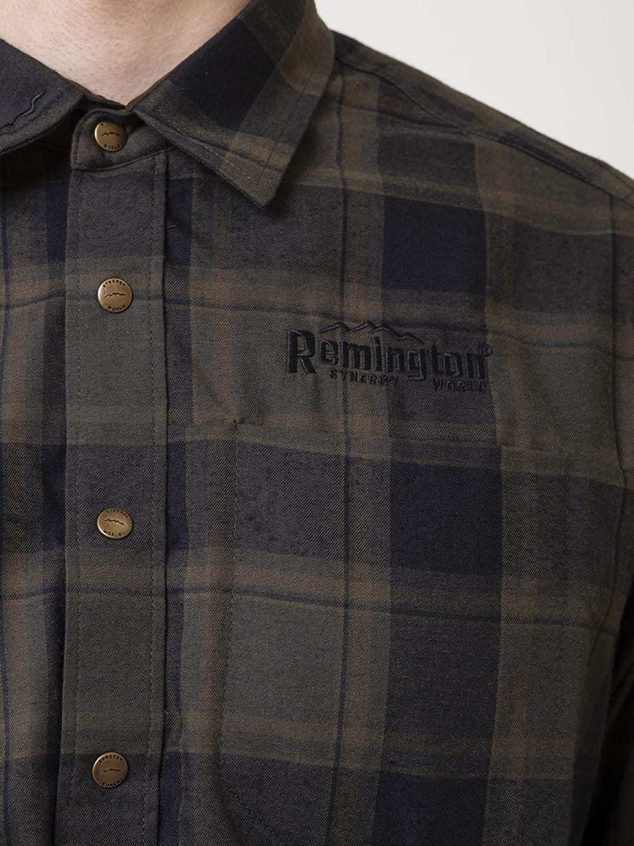 Рубашка Remington Scotland Brown