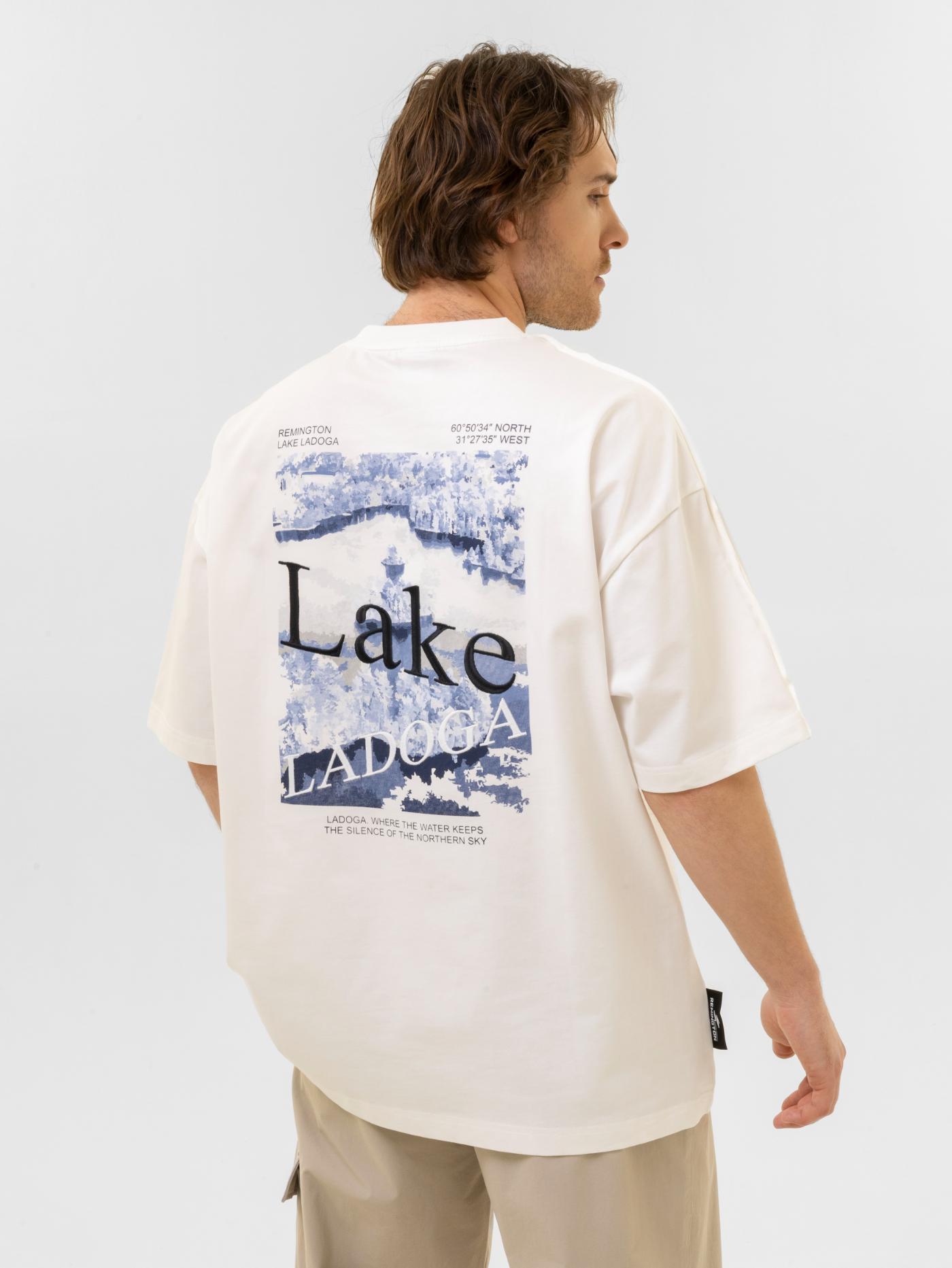 Футболка мужская Remington Lake Ladoga White
