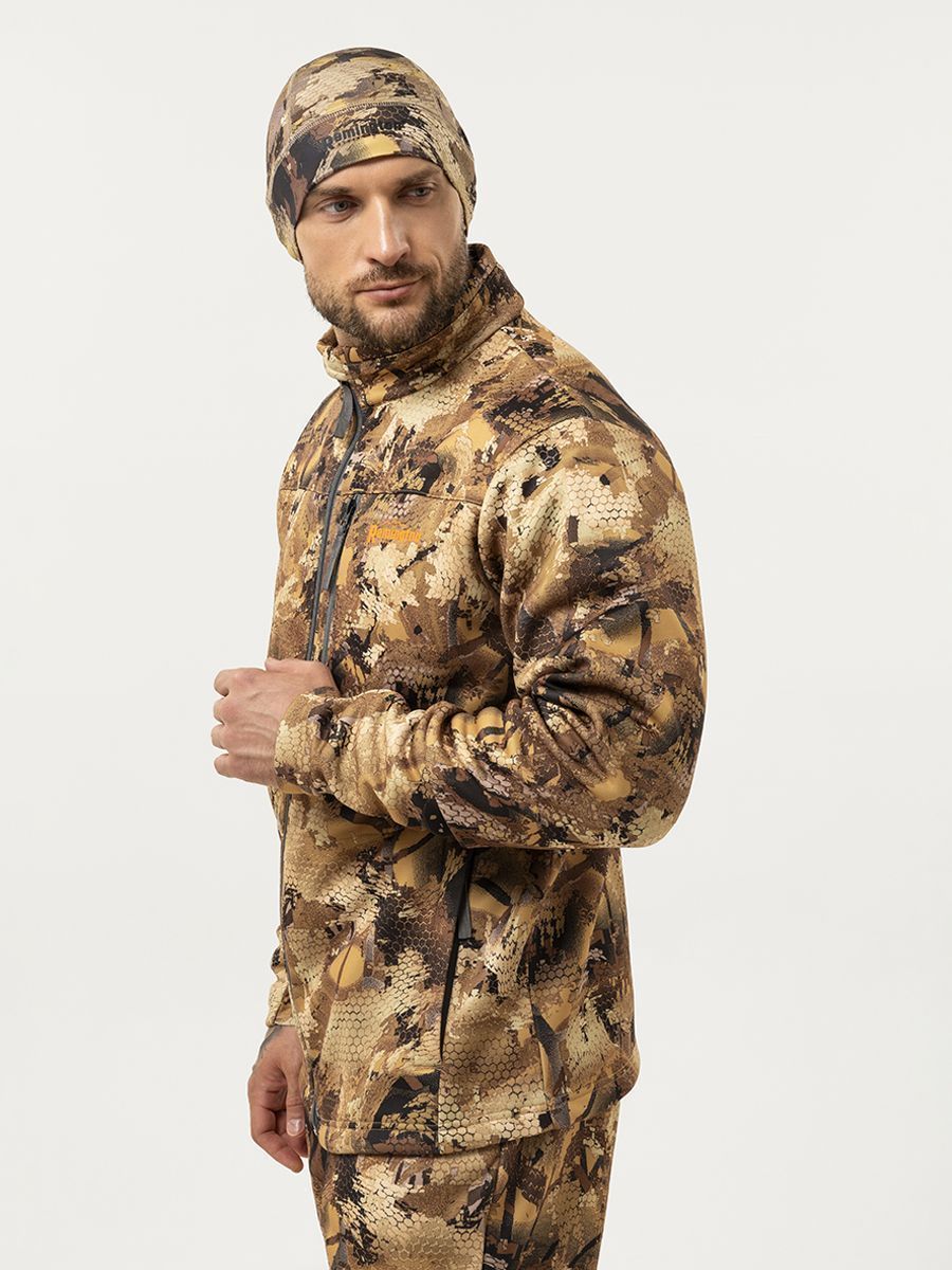 Толстовка Remington Polar Dream FIT Yellow Waterfowl Honeycombs