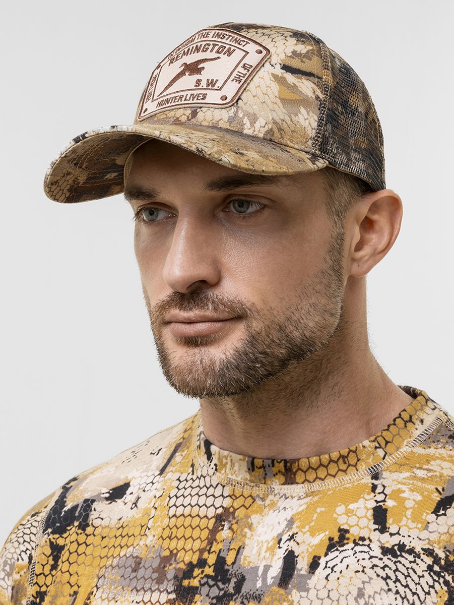 Бейсболка Remington Mesh Yellow Waterfowl Honeycombs