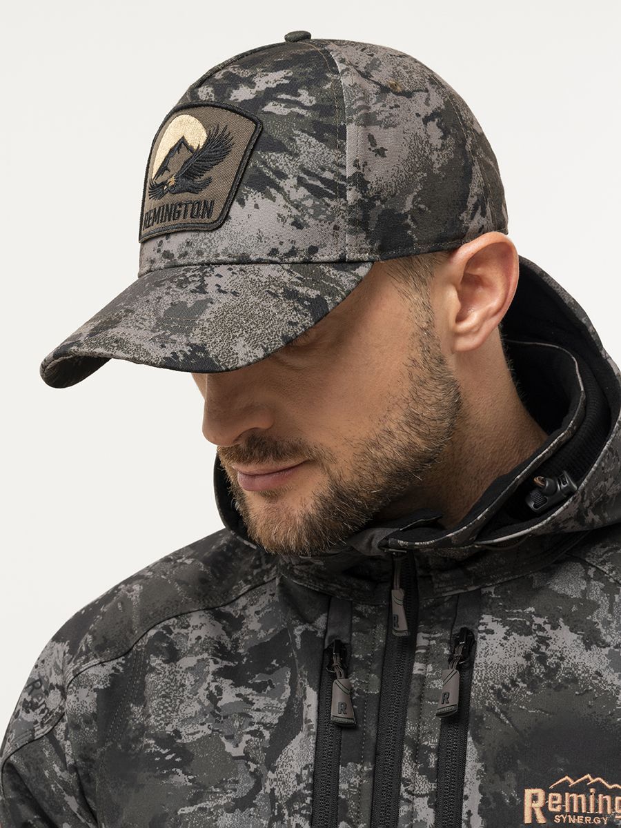 Бейсболка Remington Baseball Cap Black Camo