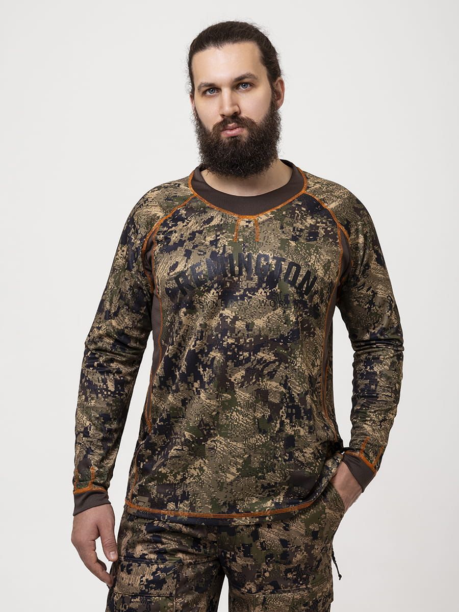 Лонгслив Remington Inside Fit Shirt Green Forest