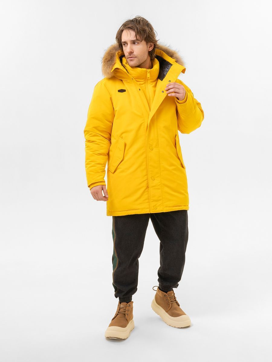 Куртка парка мужская Remington WM1 Yellow