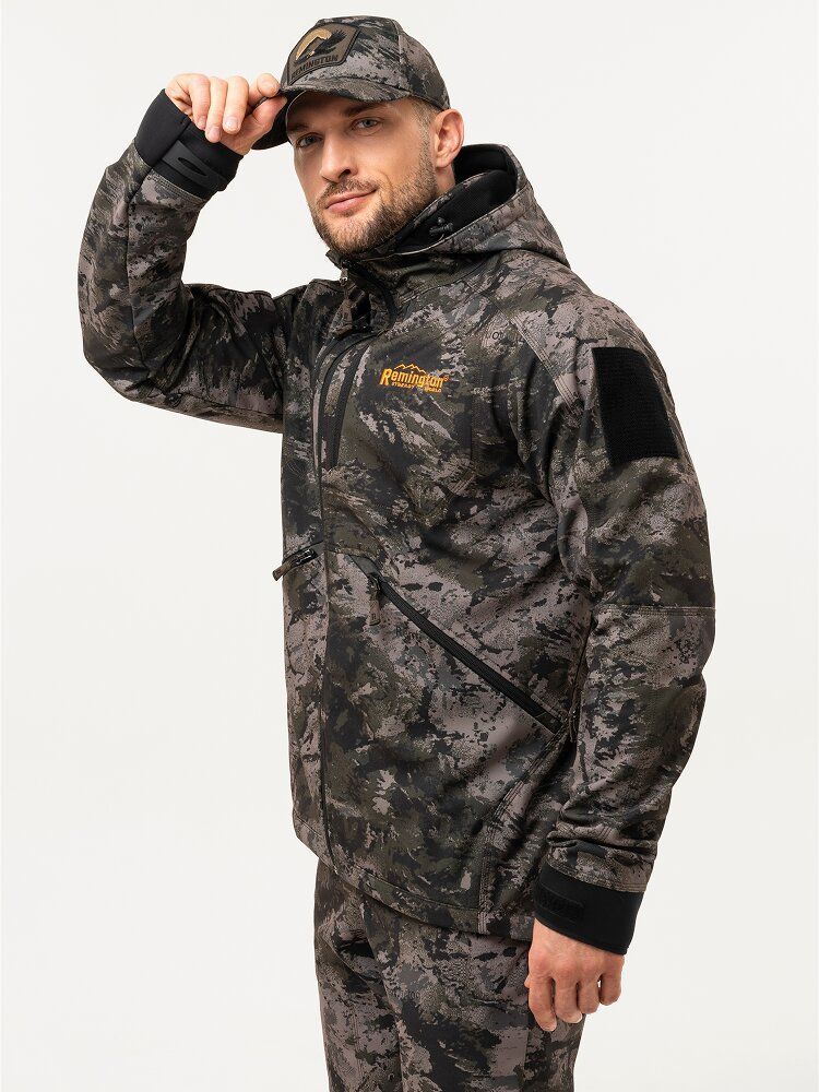 Демисезонный костюм для охоты Remington Himalayan Black Camo