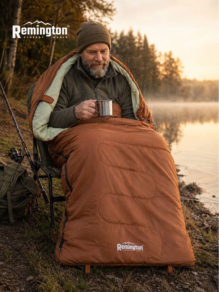 Спальный мешок Remington Comfortable 500 Brown