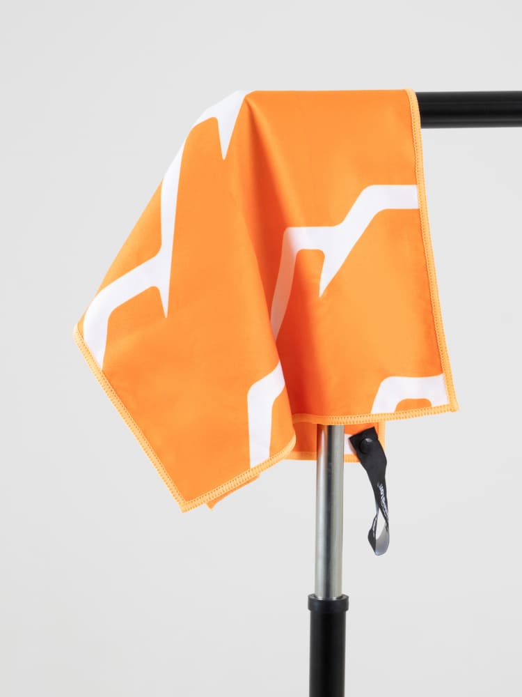 Полотенце Remington из микрофибры, 50*30 см, цвет оранжевый, в сетчатом мешке