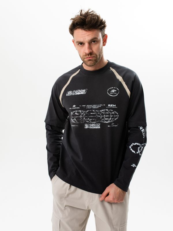 Лонгслив Remington All WORLD Gray