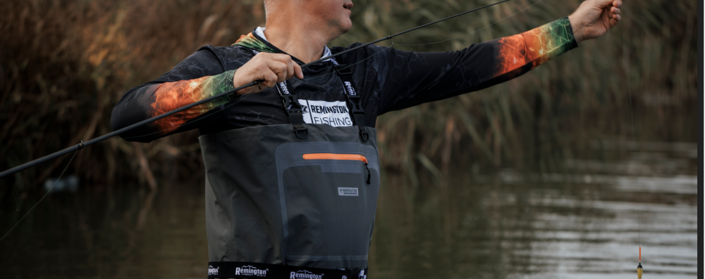 Вейдерсы для рыбалки Remington Fishing with boots Royal Fish II Grey: функциональность и комфорт для водоёмов