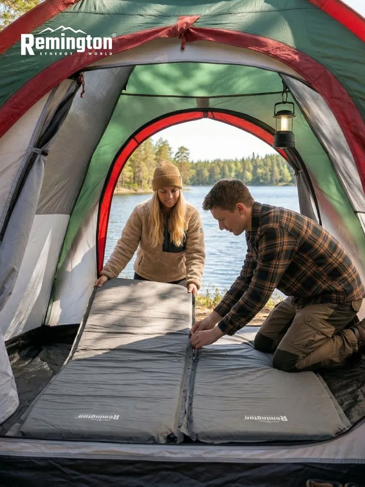 Самонадувающийся коврик Remington 198x63x7 (серый)