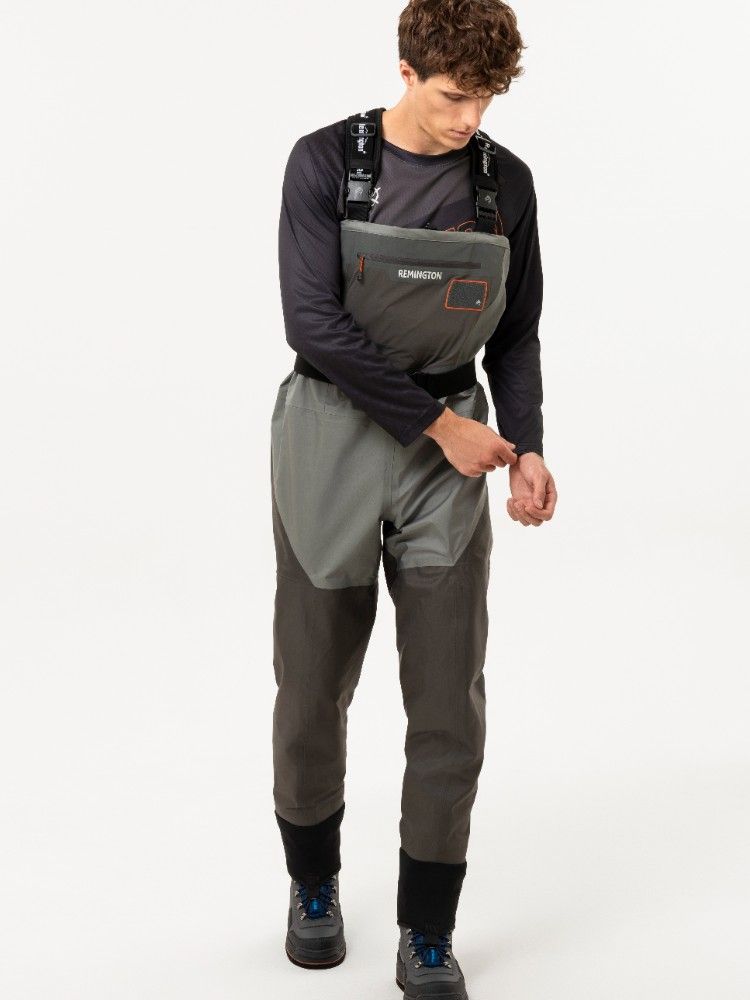 Рыболовные вейдерсы забродные Remington Fishing Rivers Black / Grey
