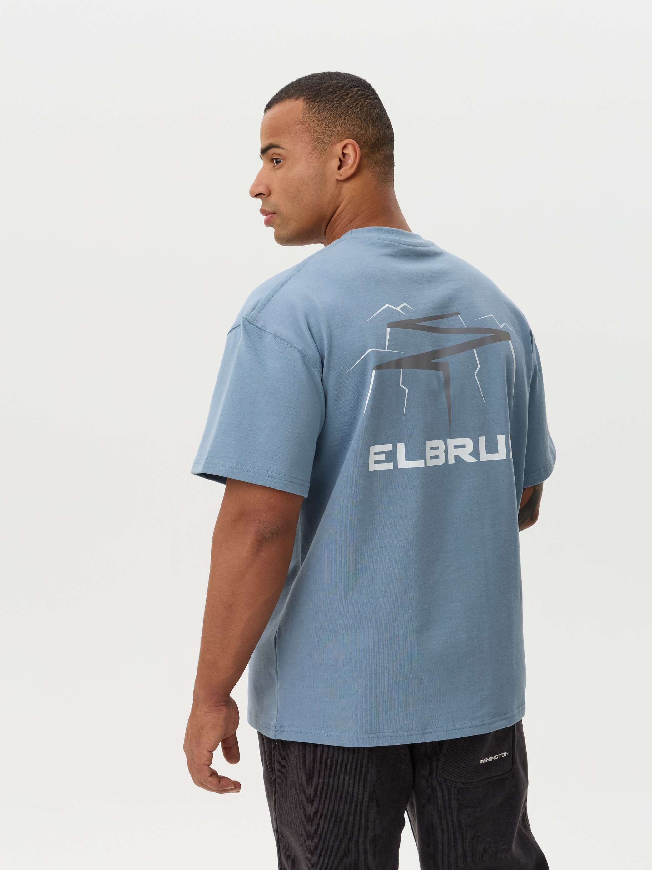 Футболка мужская Remington Casual Blue Light Shade
