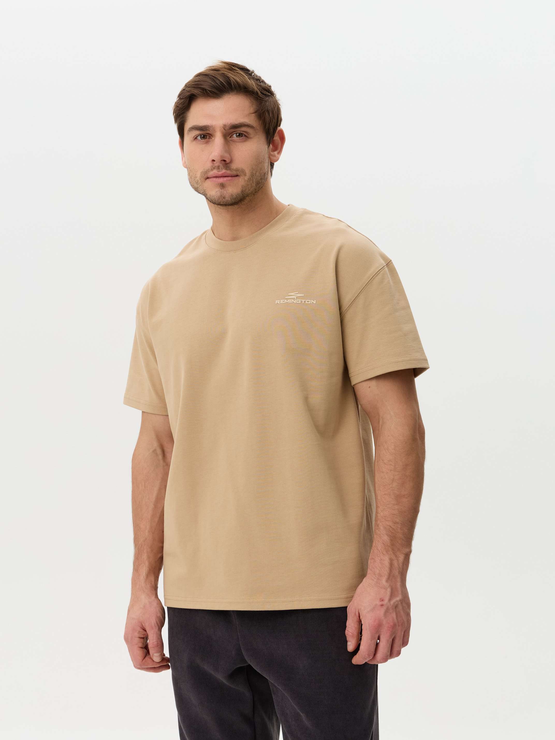 Футболка мужская Remington Casual Beige