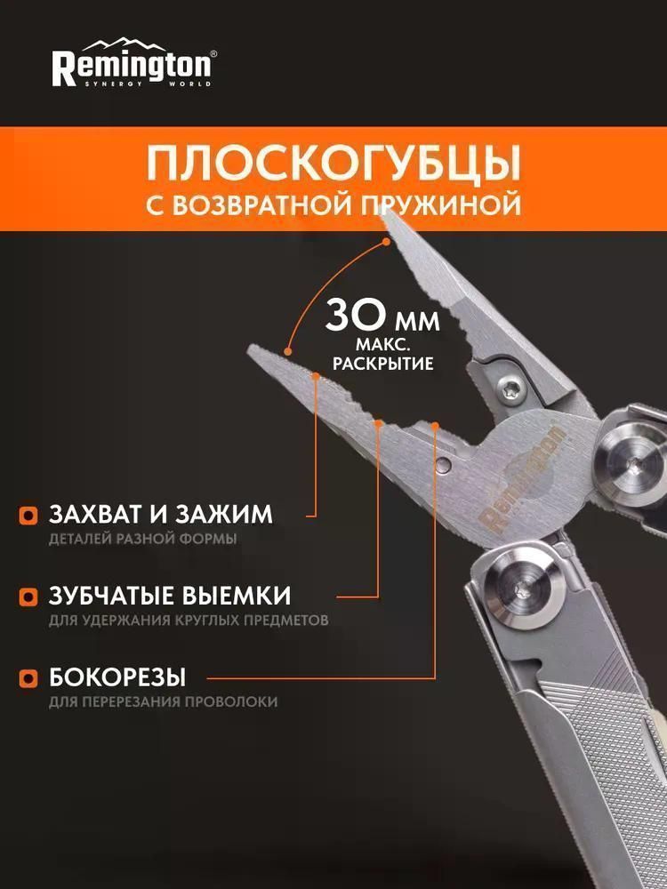 Мультитул тактический Remington MaxEdge 21 в 1
