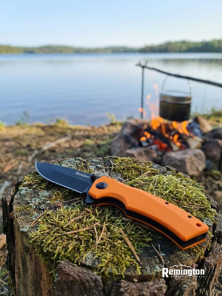 Нож складной туристический Remington Edge Orange