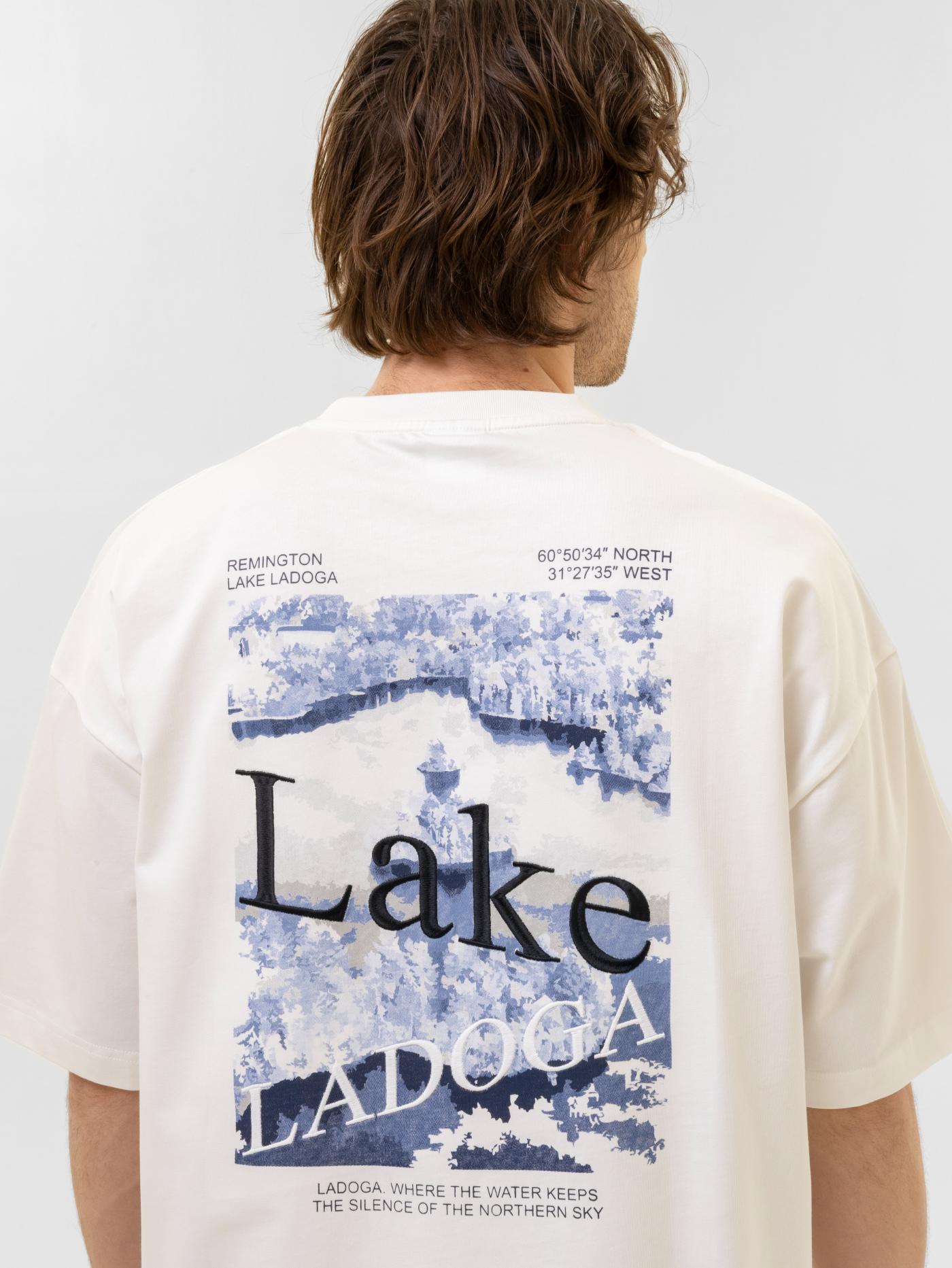 Футболка мужская Remington Lake Ladoga White