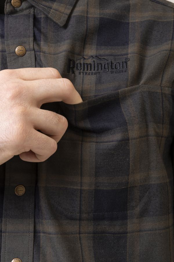 Рубашка Remington Scotland Brown