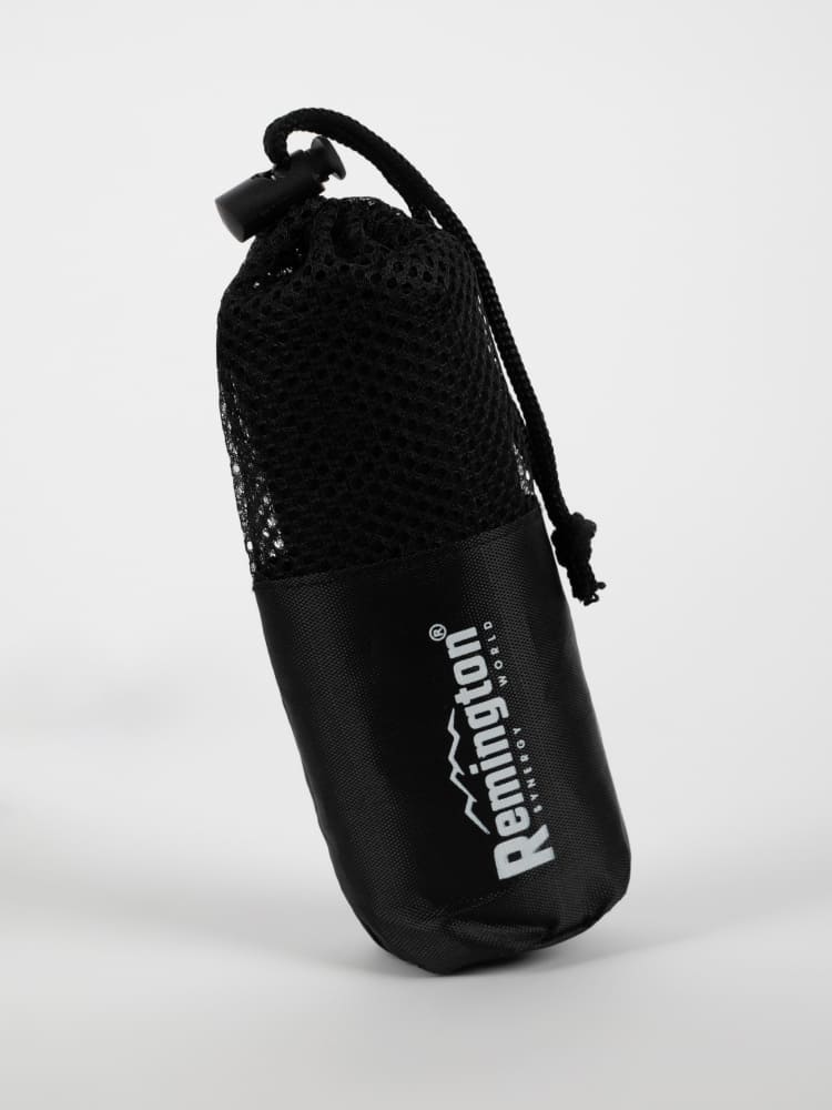 Полотенце Remington из микрофибры, 50*30 см, цвет чёрный, в сетчатом мешке