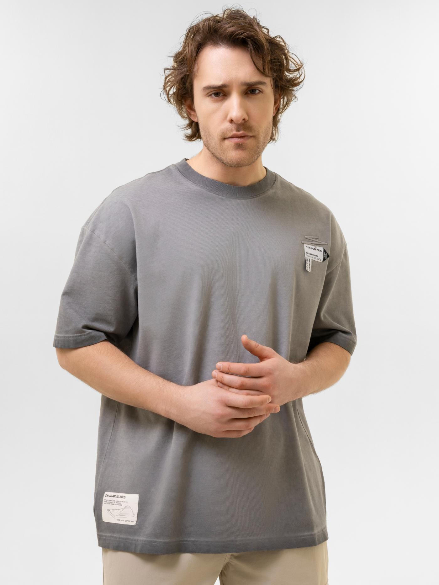 Футболка мужская Remington SHANTAR Island Grey