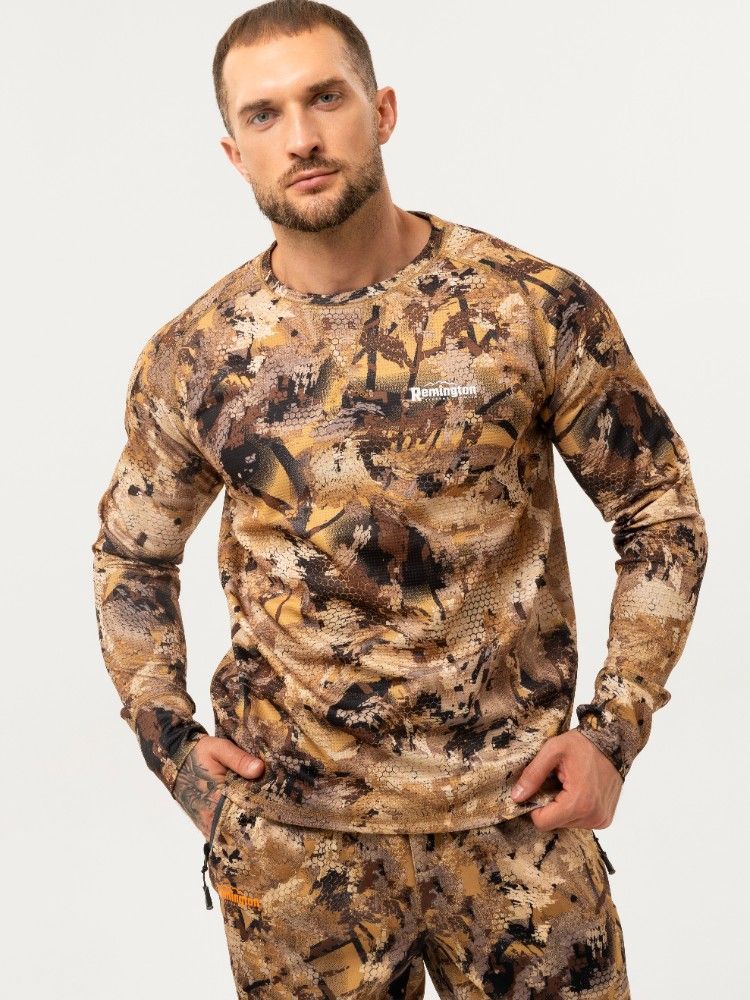 Футболка Remington Blend Shirt Yellow Waterfowl Honeycombs