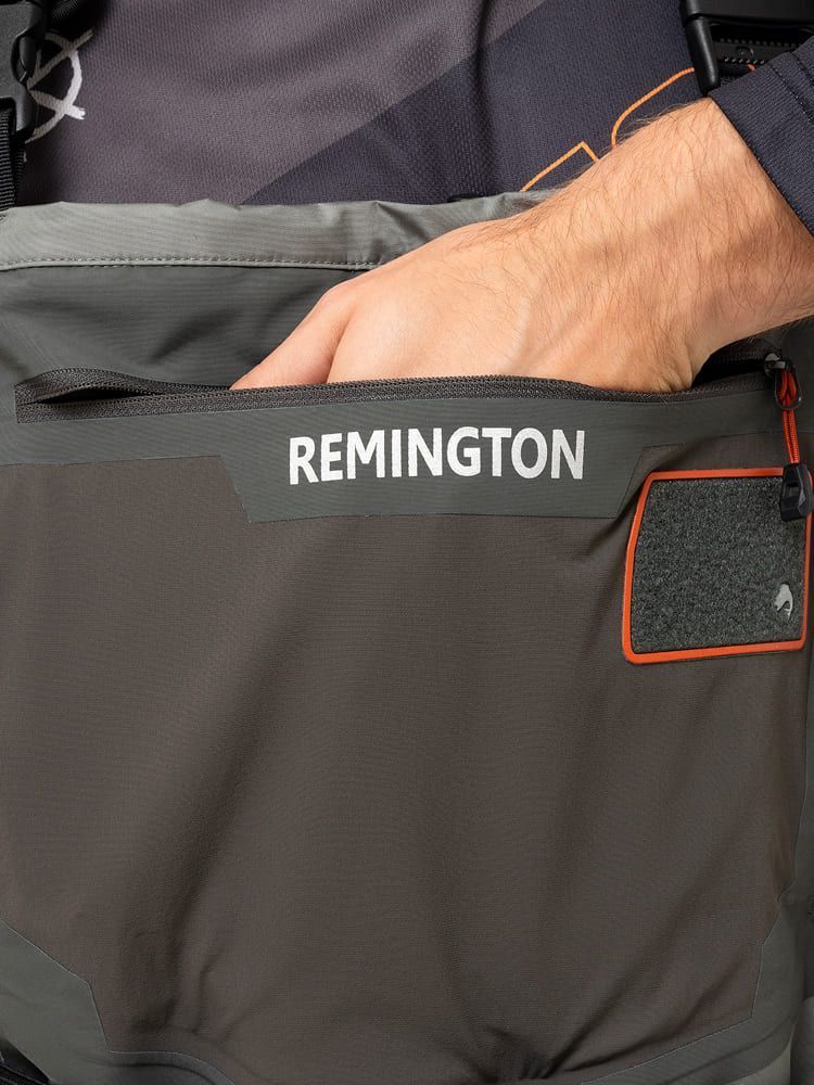 Рыболовные вейдерсы забродные Remington Fishing Rivers Black / Grey