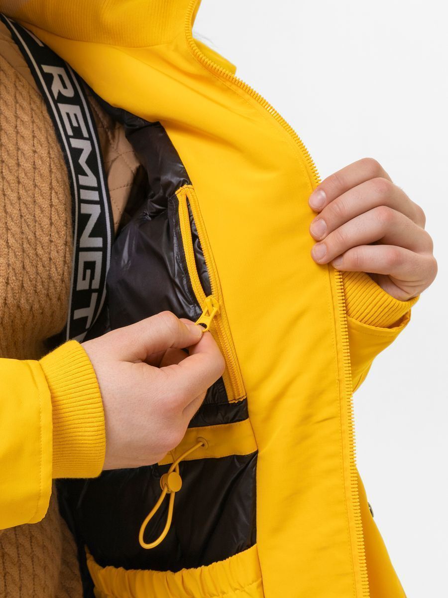 Куртка парка мужская Remington WM1 Yellow
