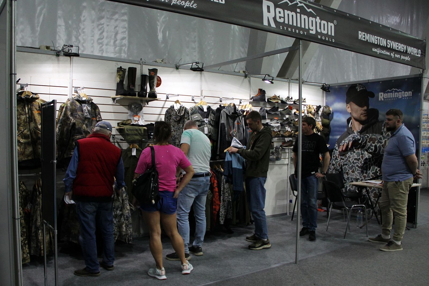 Выставка в Волгограде: Remington покоряет любителей рыбалки