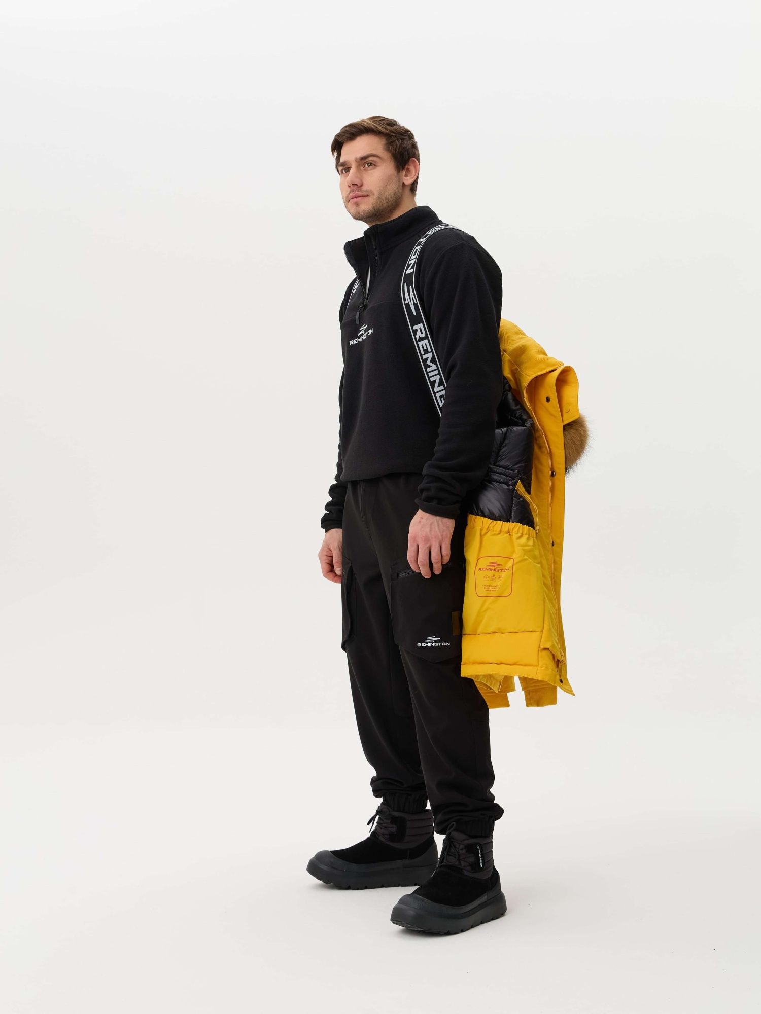 Куртка парка мужская Remington WM1 Yellow